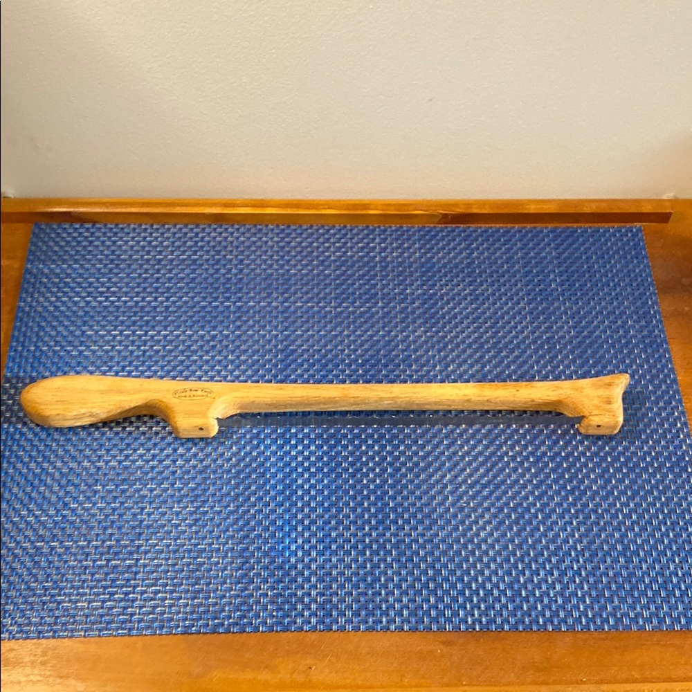 Fiddle Bow Bread Knife, made in Montana